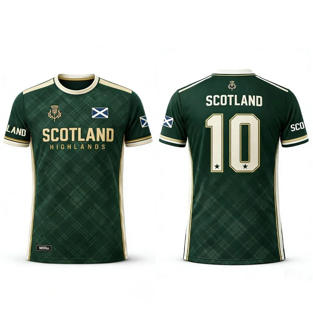 Scotland Football Team Breathable Fan Jersey