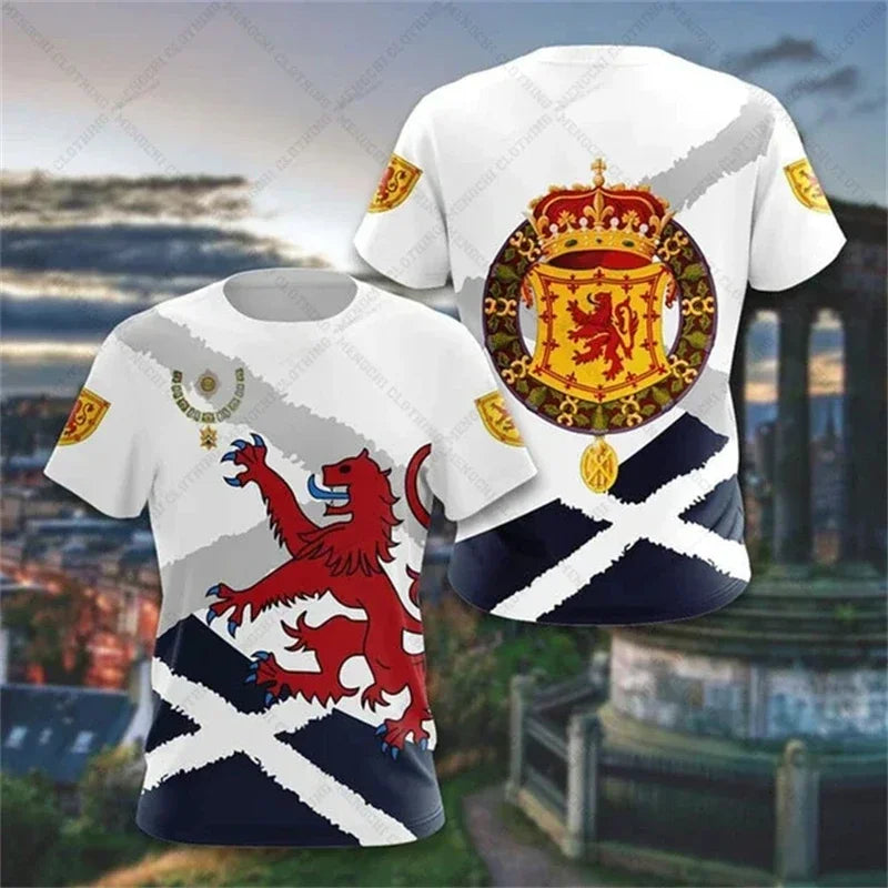 Scotland Rugby Style Fan Jersey