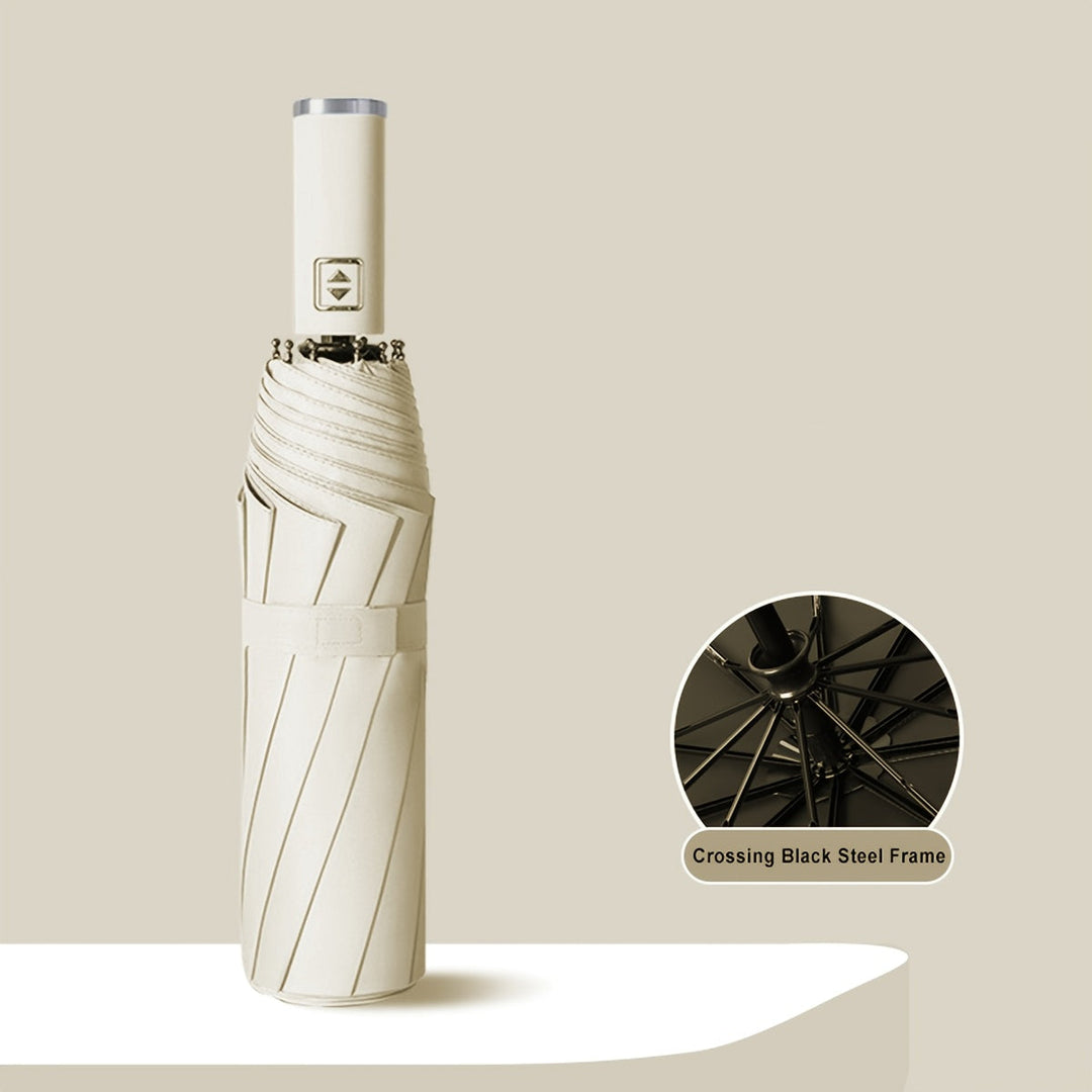 Automatic Folding Sun and Rain Umbrella