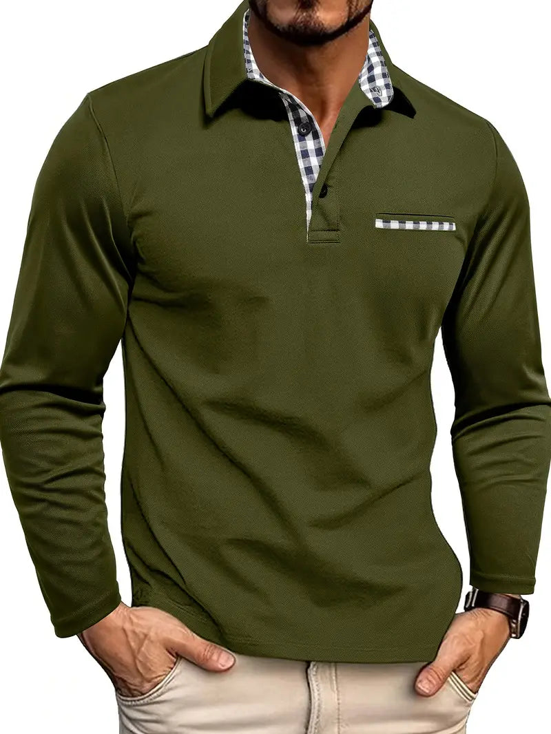 Marco | Men's Long Sleeve Polo Shirt