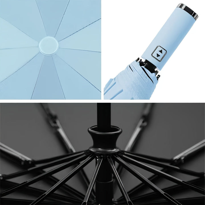 Automatic Folding Sun and Rain Umbrella