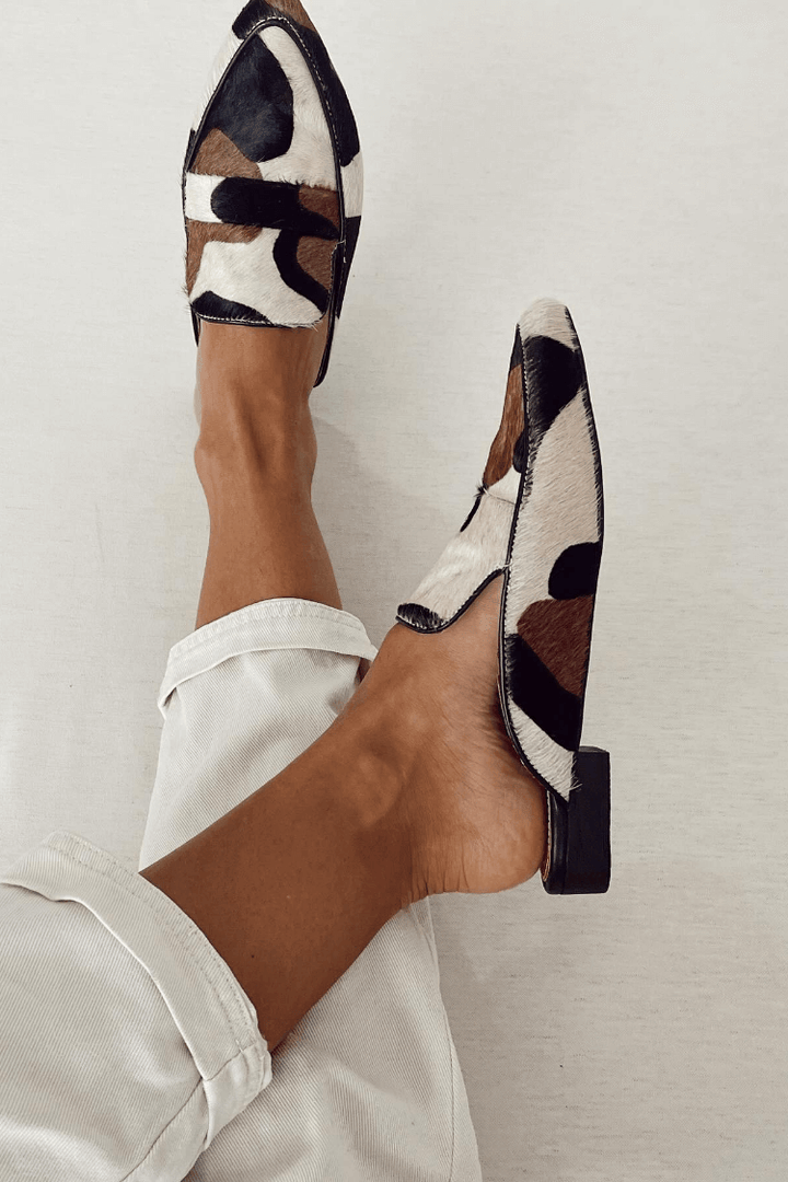 Briony | Abstract Pattern Loafers