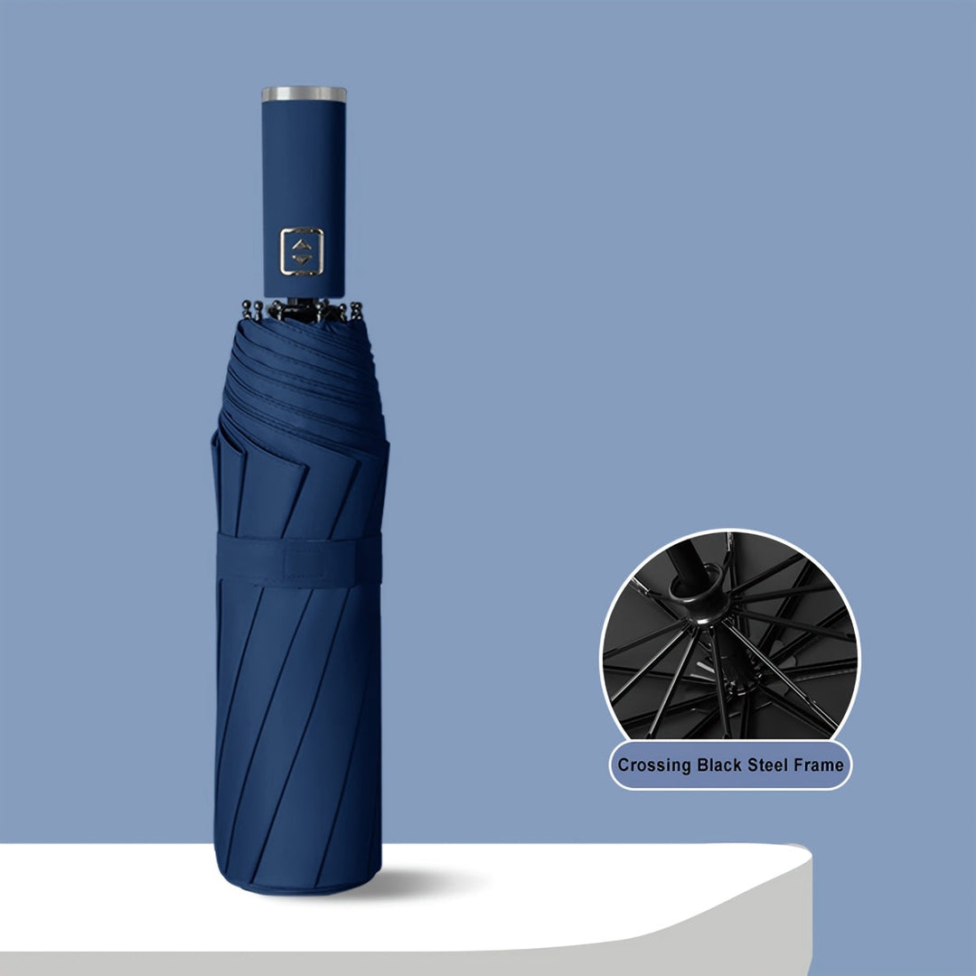 Automatic Folding Sun and Rain Umbrella