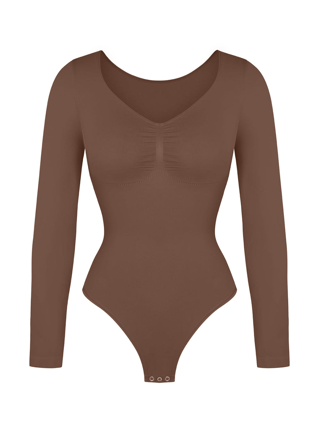 Long Sleeve Bodysuit with Ruching
