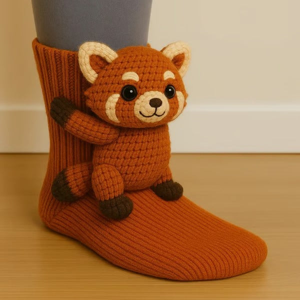 Red Panda | Animal Socks
