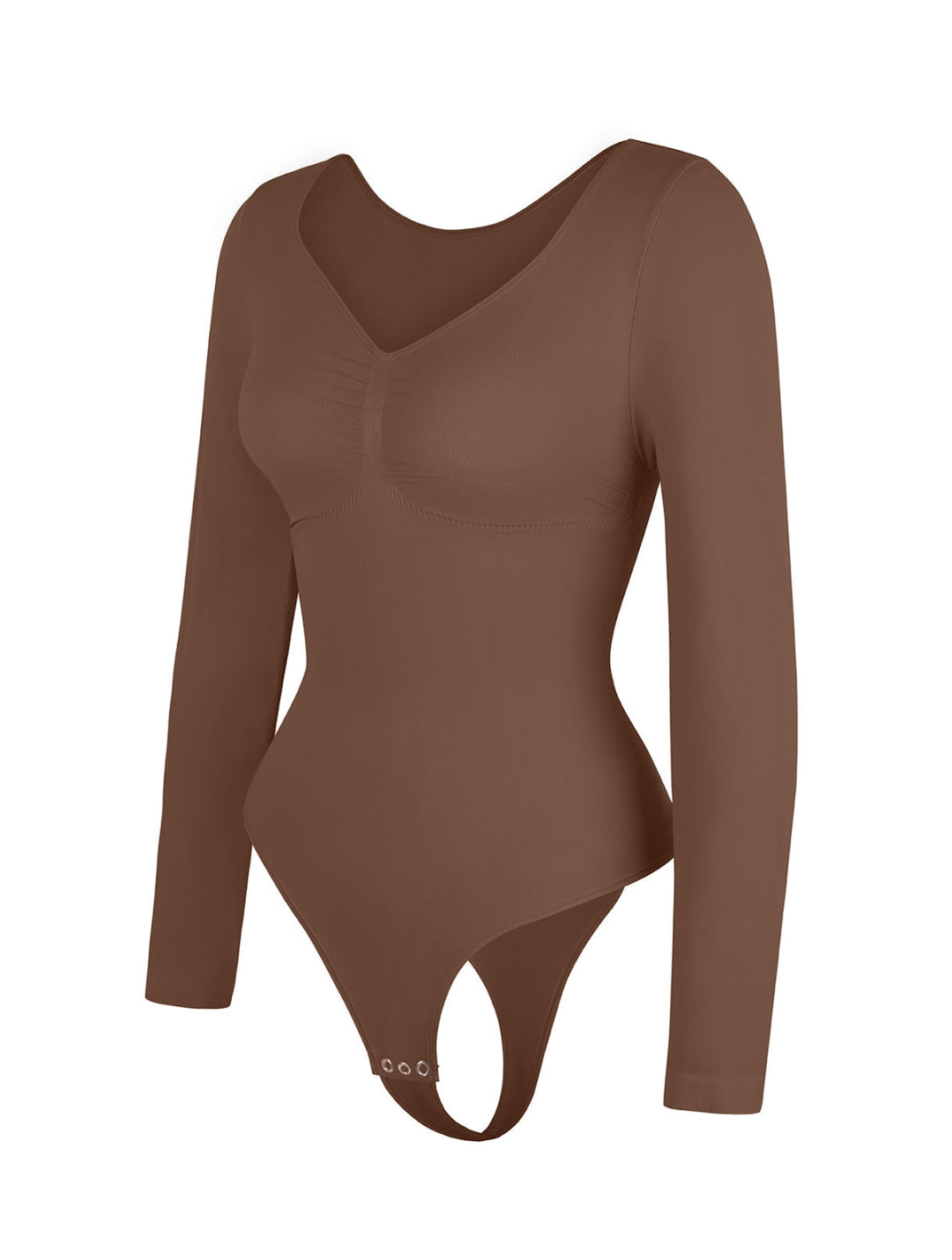 Long Sleeve Bodysuit with Ruching
