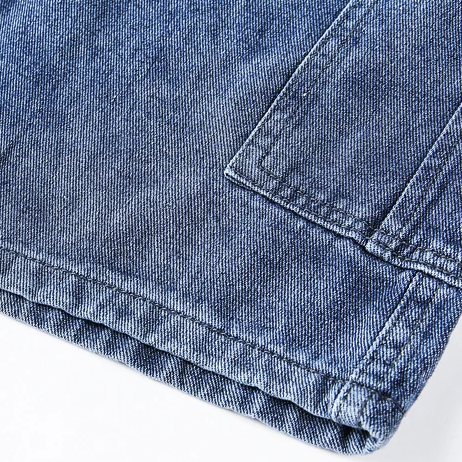 Bermuda Cargo Denim Shorts