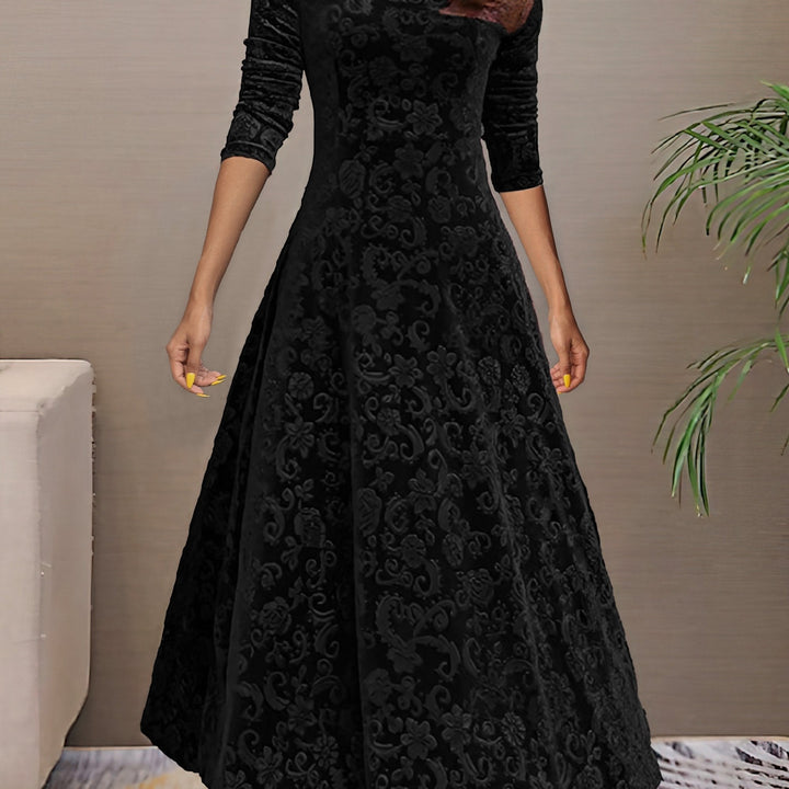 Daphne | Luxe Velvet Evening Dress