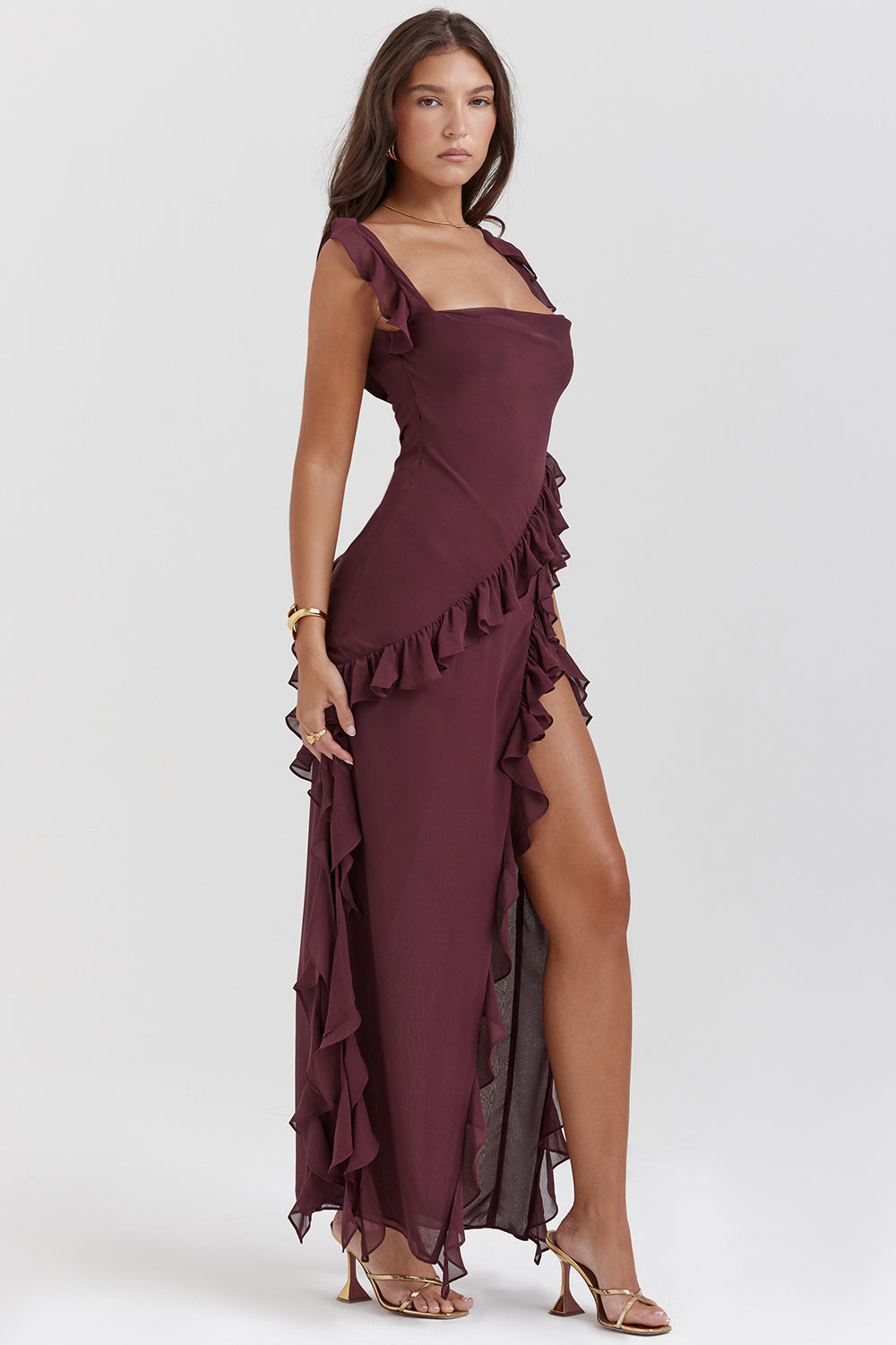 Dahlia | Refined Ruffle Slip Dress