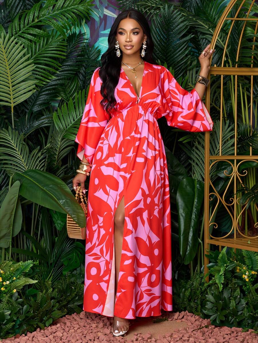 Amara | Graceful Floral Maxi Dress