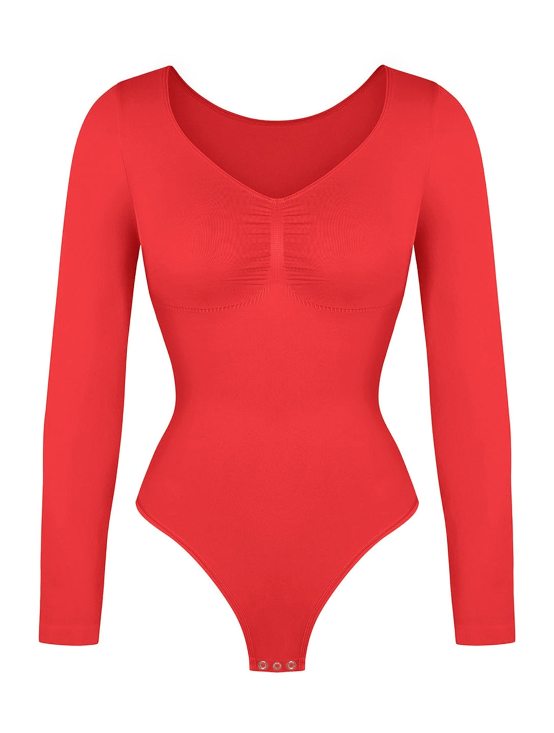 Long Sleeve Bodysuit with Ruching