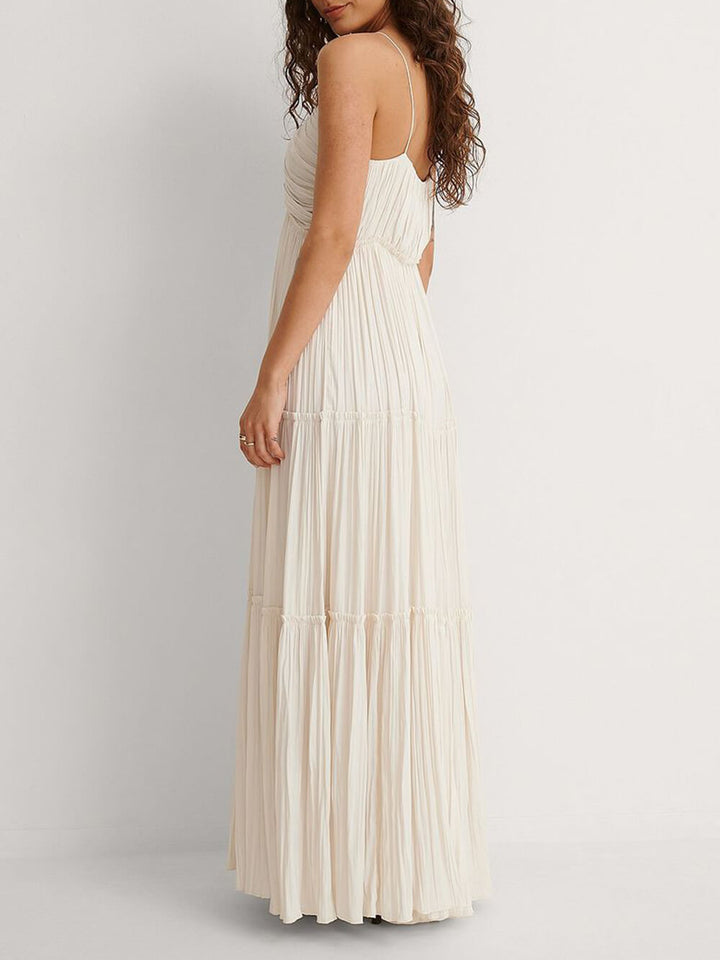 Gianna | Elegant Pleated Maxi Dress