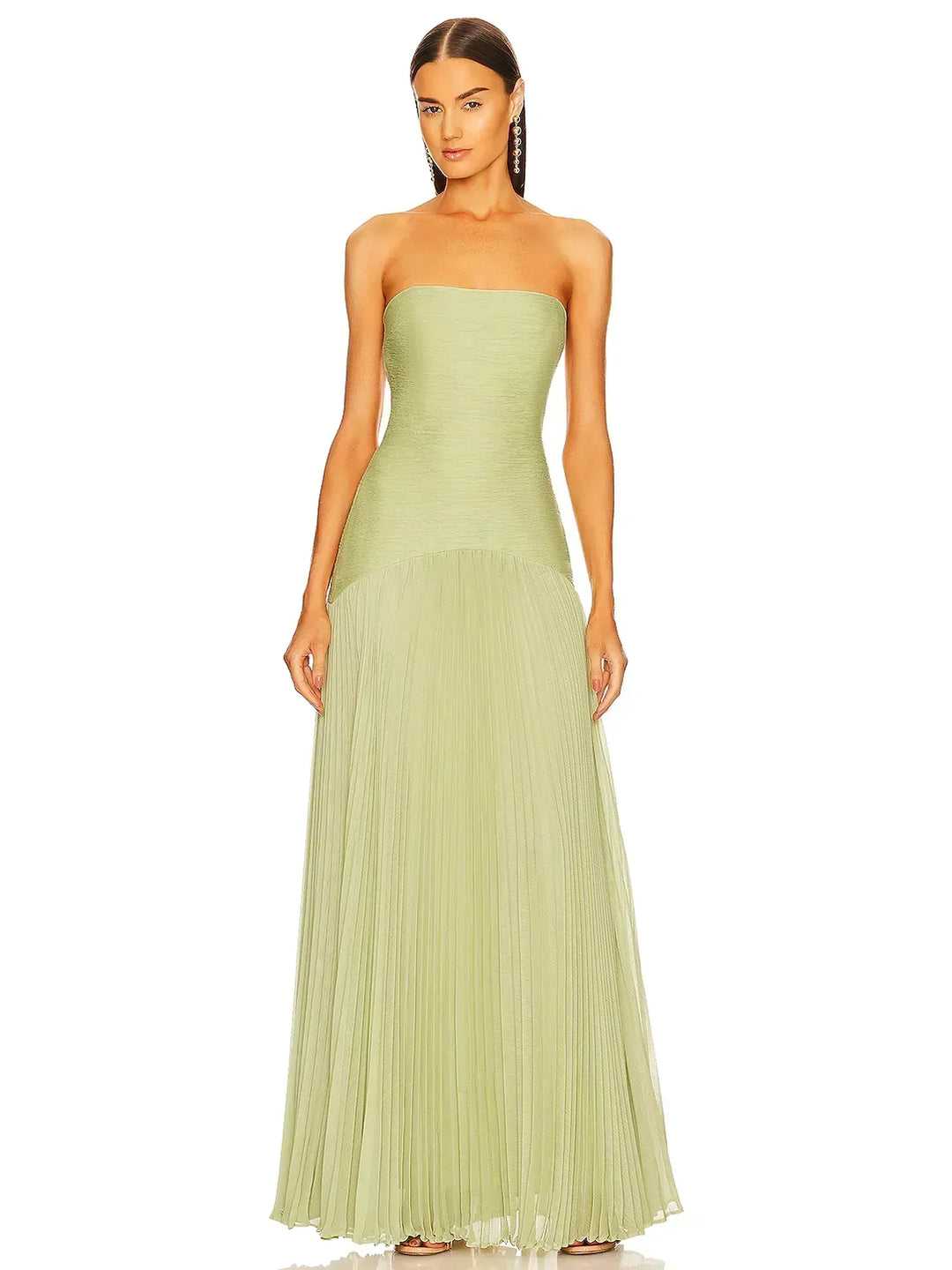 Margot | Sleeveless Drop-Waist Maxi Dress