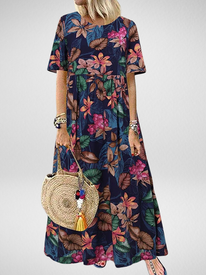 Zara | Ethereal Floral Maxi Dress