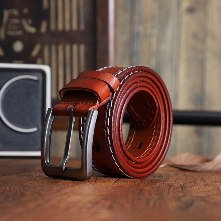 Black Leather Belt