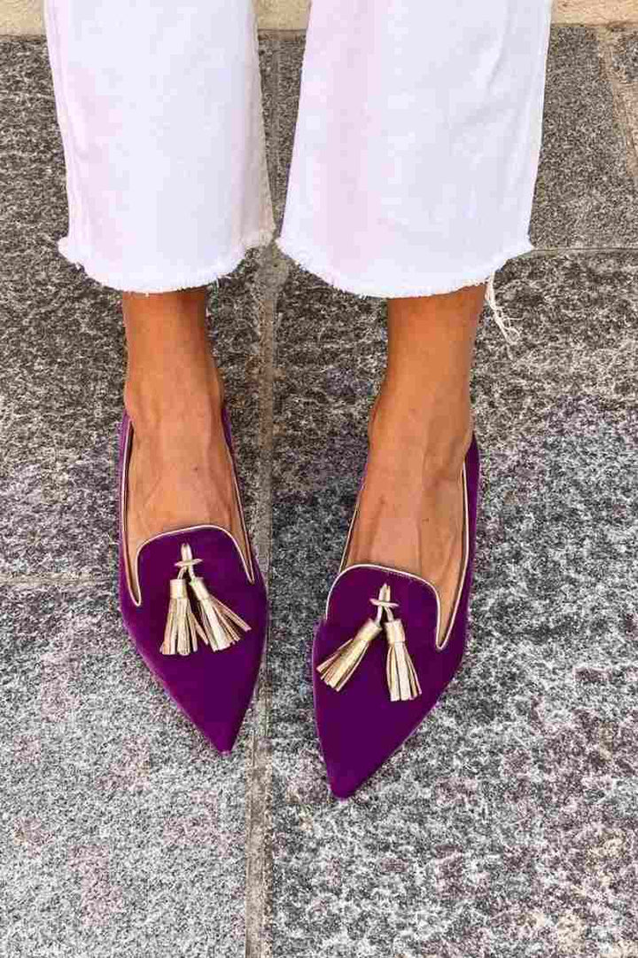 Amara | Elegant Tassel Loafers