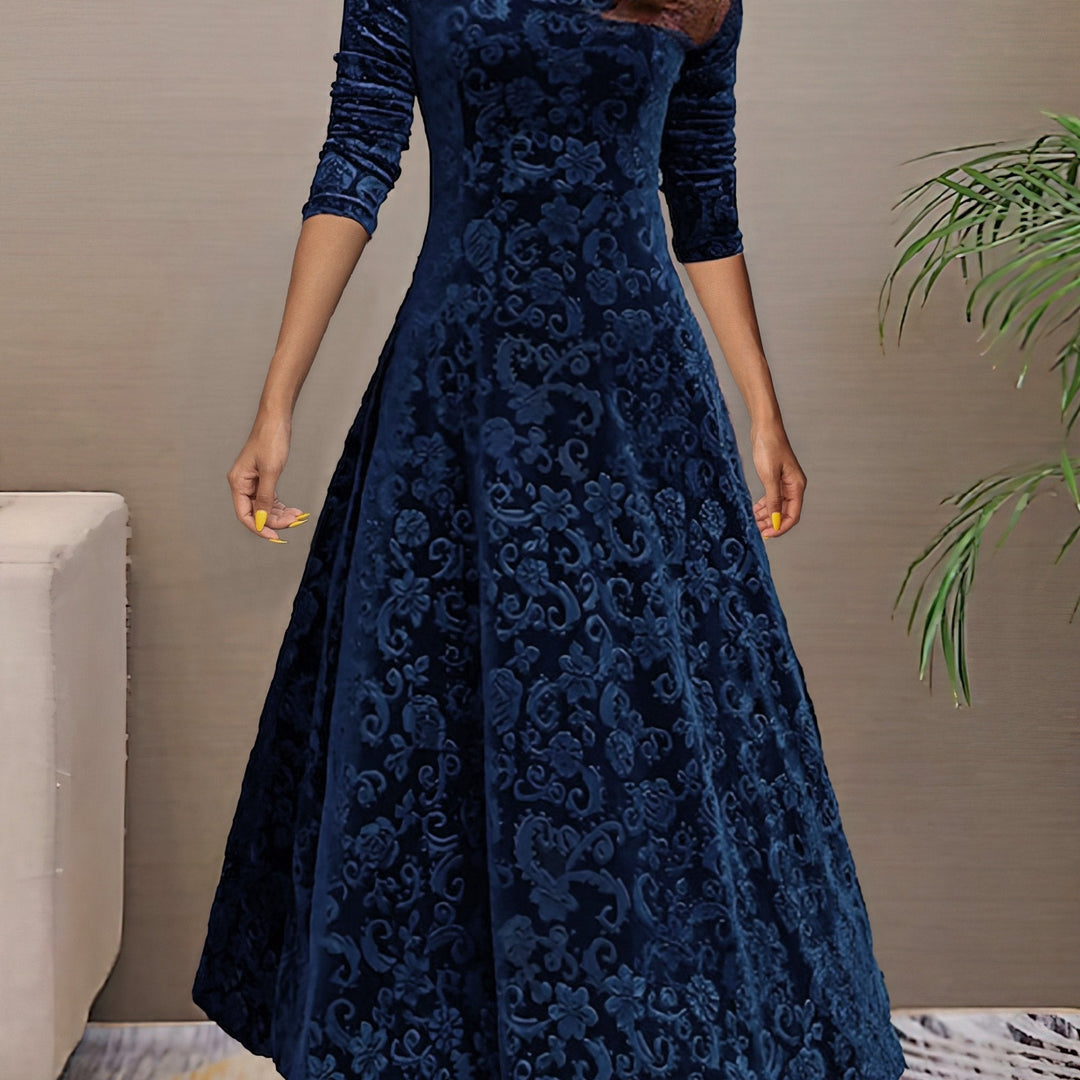 Daphne | Luxe Velvet Evening Dress