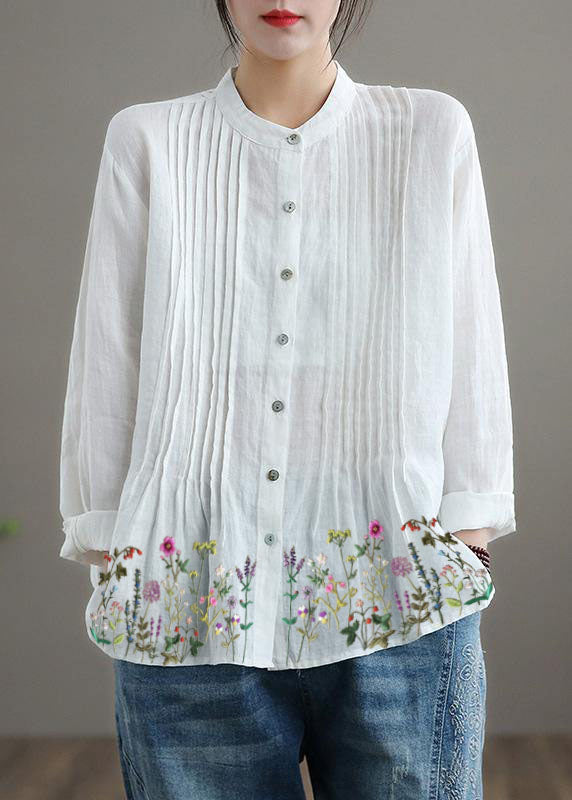 The Elodie Pintuck Blouse