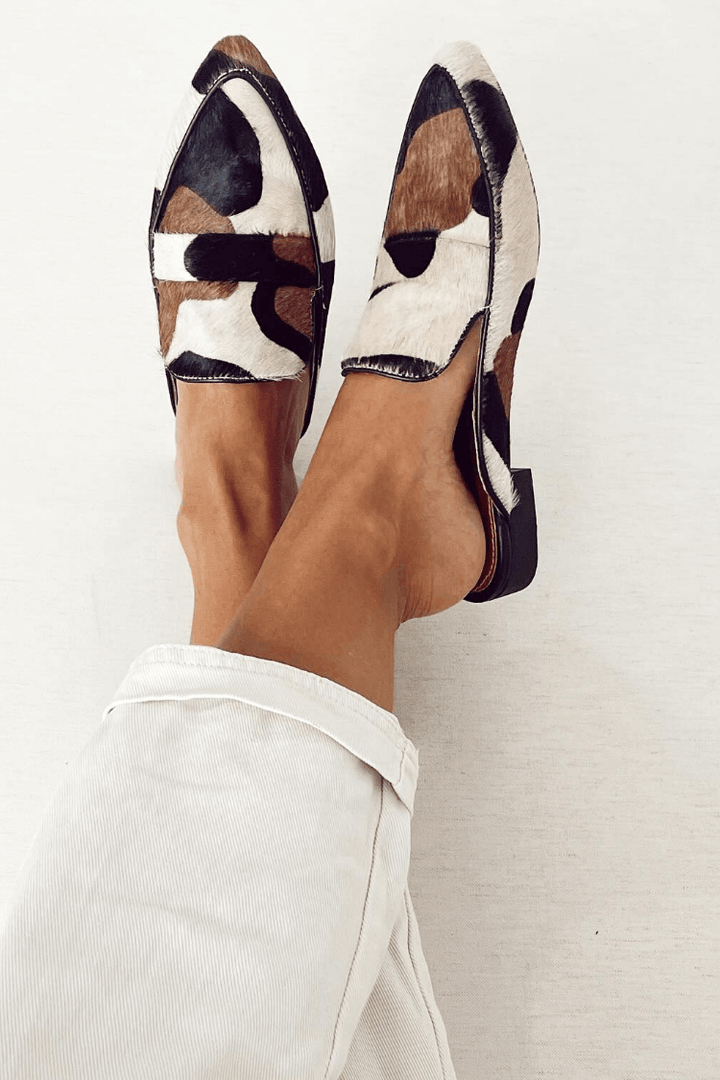 Briony | Abstract Pattern Loafers