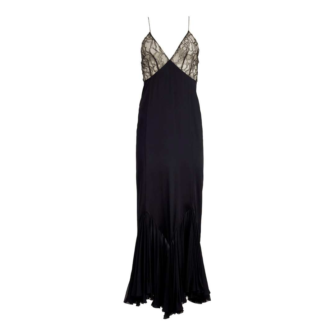 Anita | Spliced Lace Maxi Dress