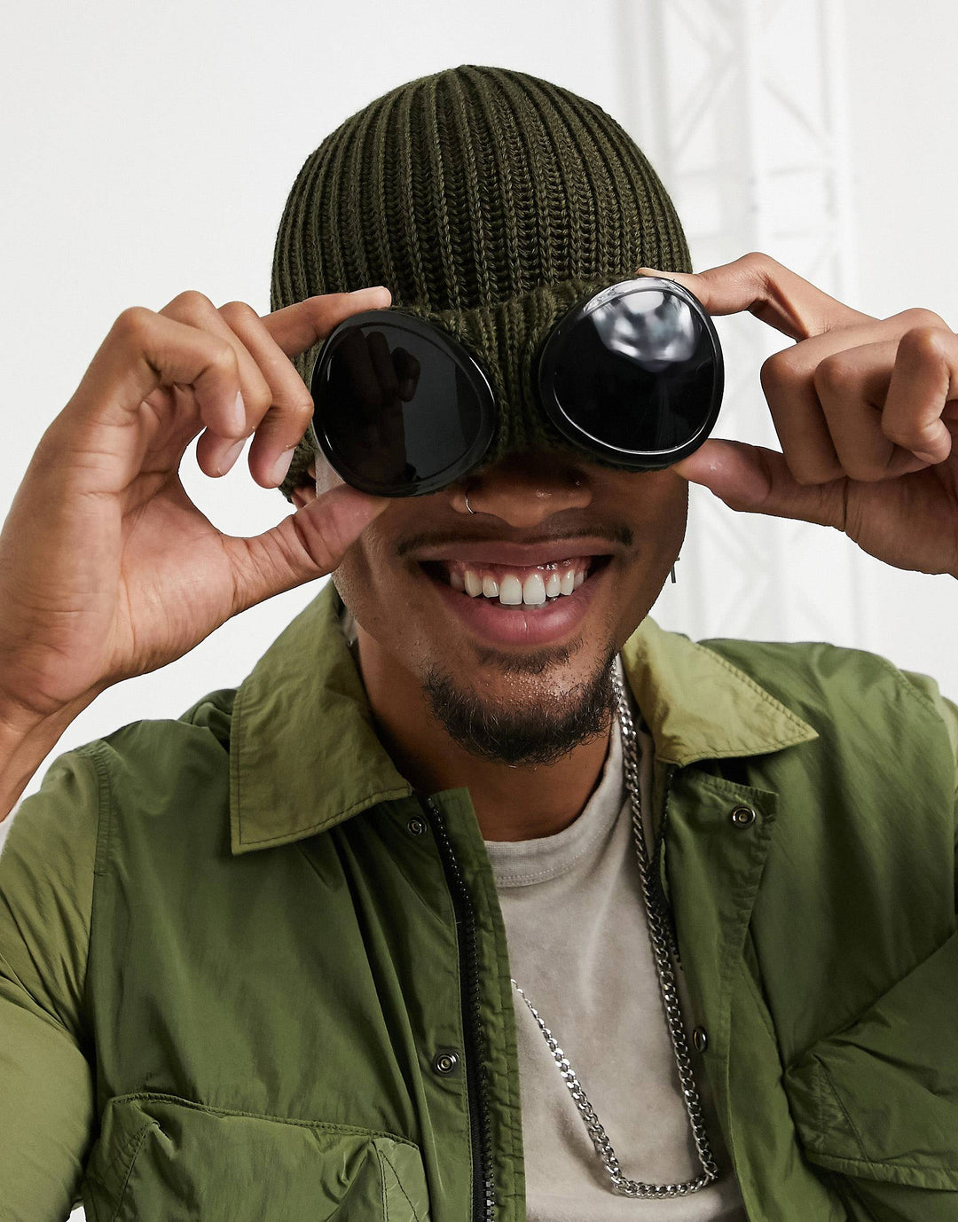 2-in-1 Goggle Beanie