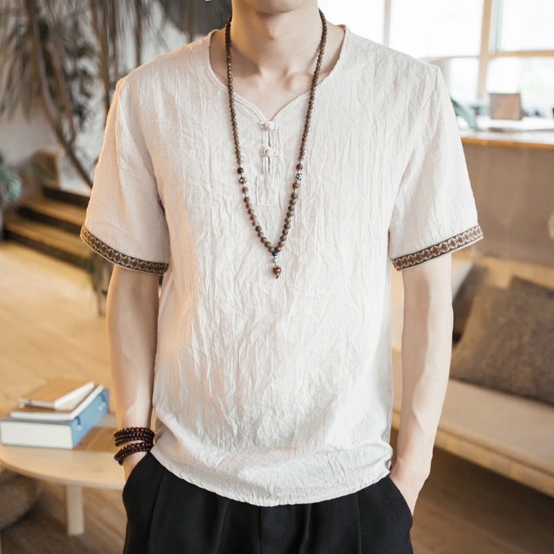 Keiando - Men's Summer Linen Shirt