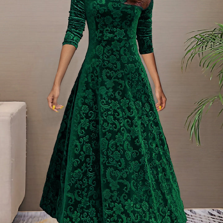Daphne | Luxe Velvet Evening Dress