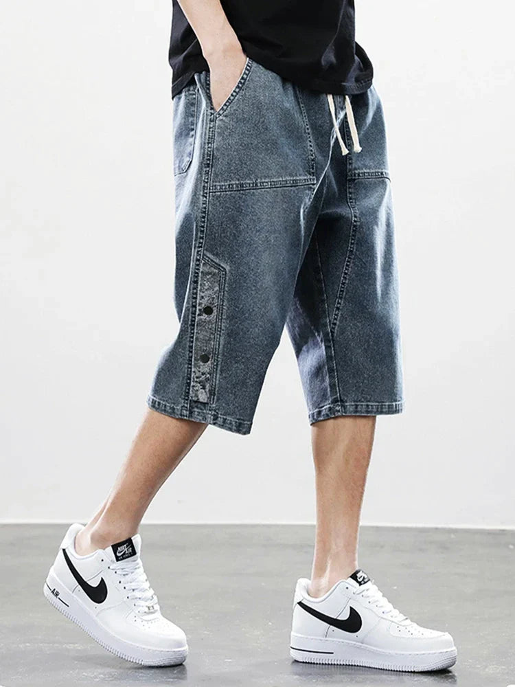 Alphax™ Longline Denim Shorts