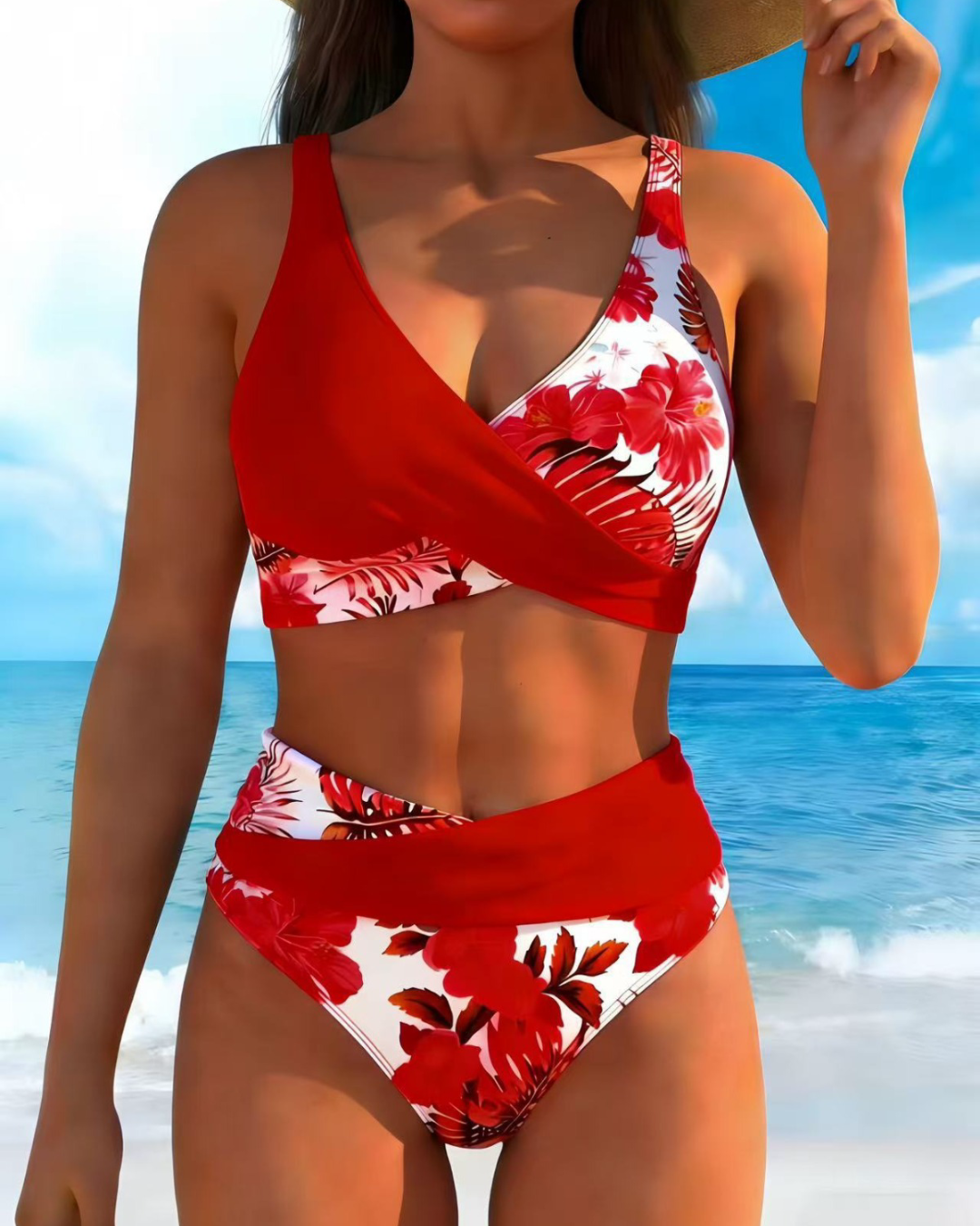 Serena – Flattering Wrap Bikini Set