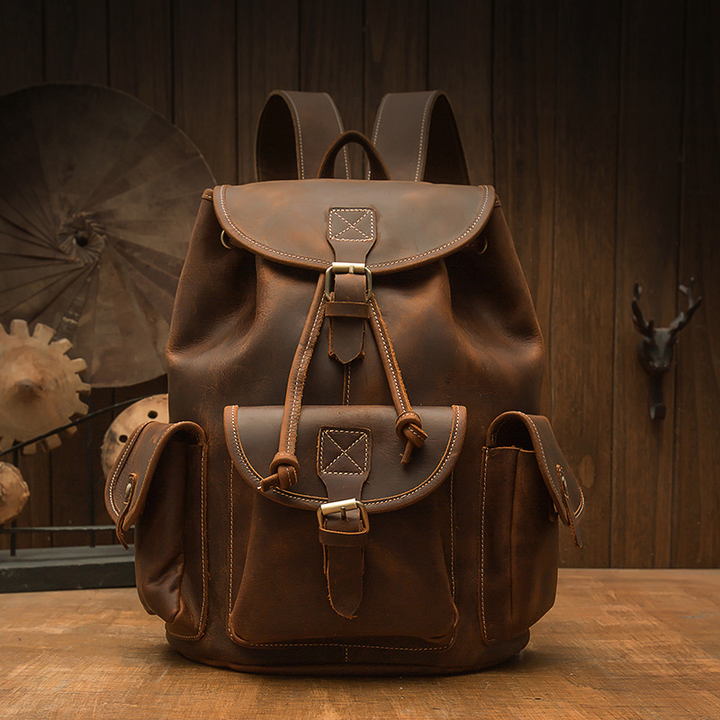 LuxLeather Backpack