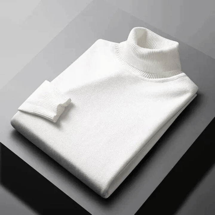 Classic Men’s Turtleneck Sweater
