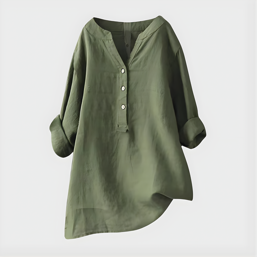 Veronique™ Casual V-Neck Blouse