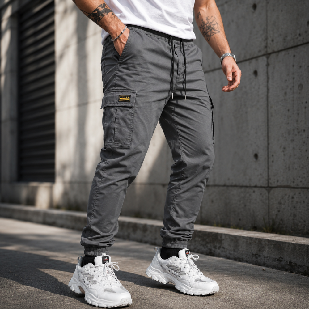 FlexCargo™ – Tactical Cargo Joggers for Men