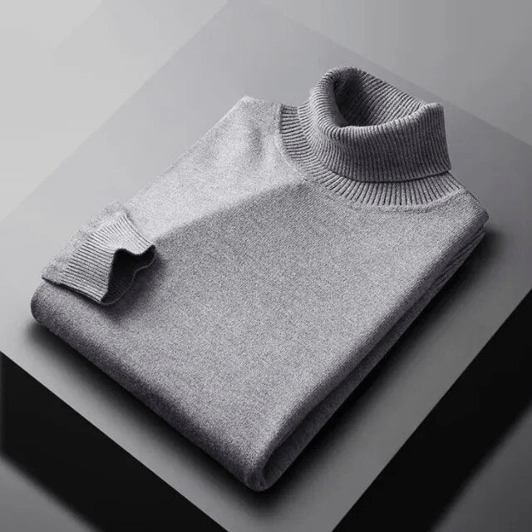 Classic Men’s Turtleneck Sweater