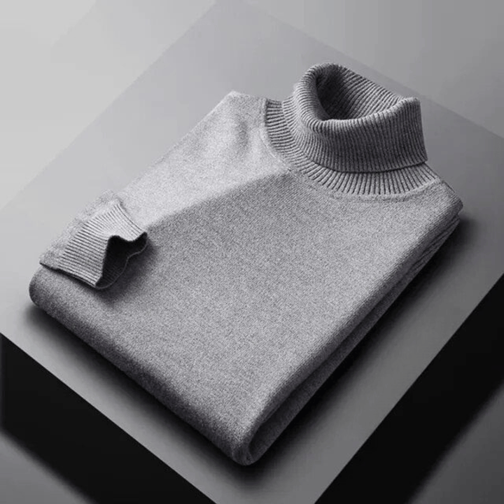 Classic Men’s Turtleneck Sweater