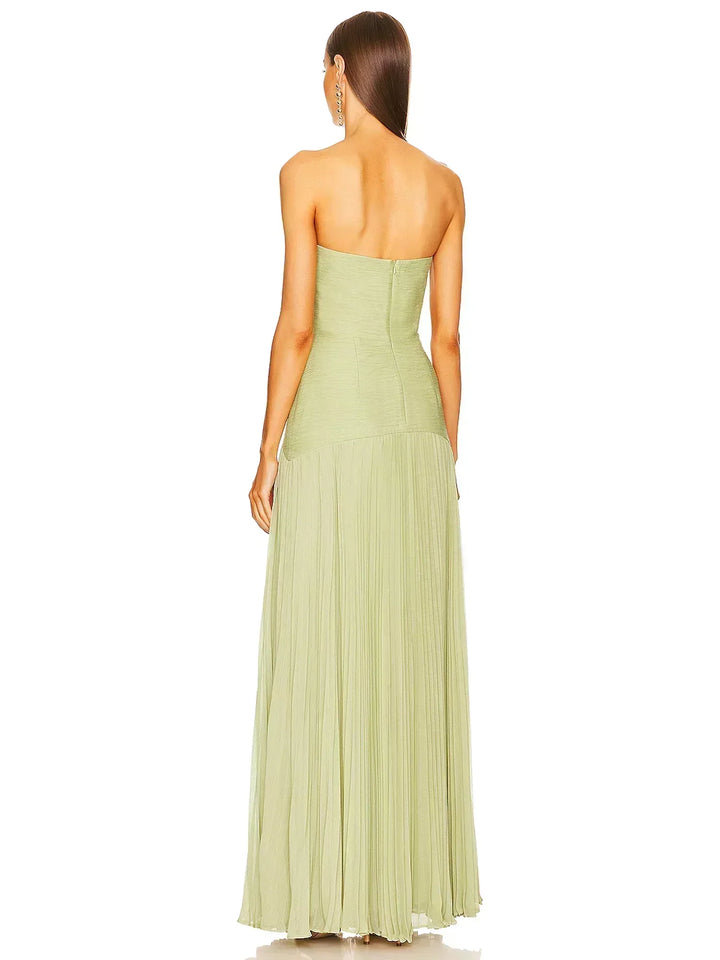 Margot | Sleeveless Drop-Waist Maxi Dress