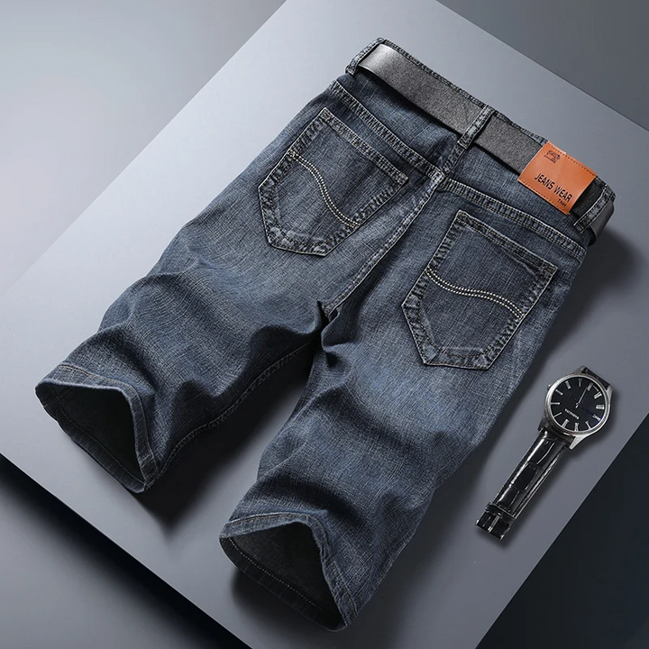 Landon Slim Fit Denim Shorts