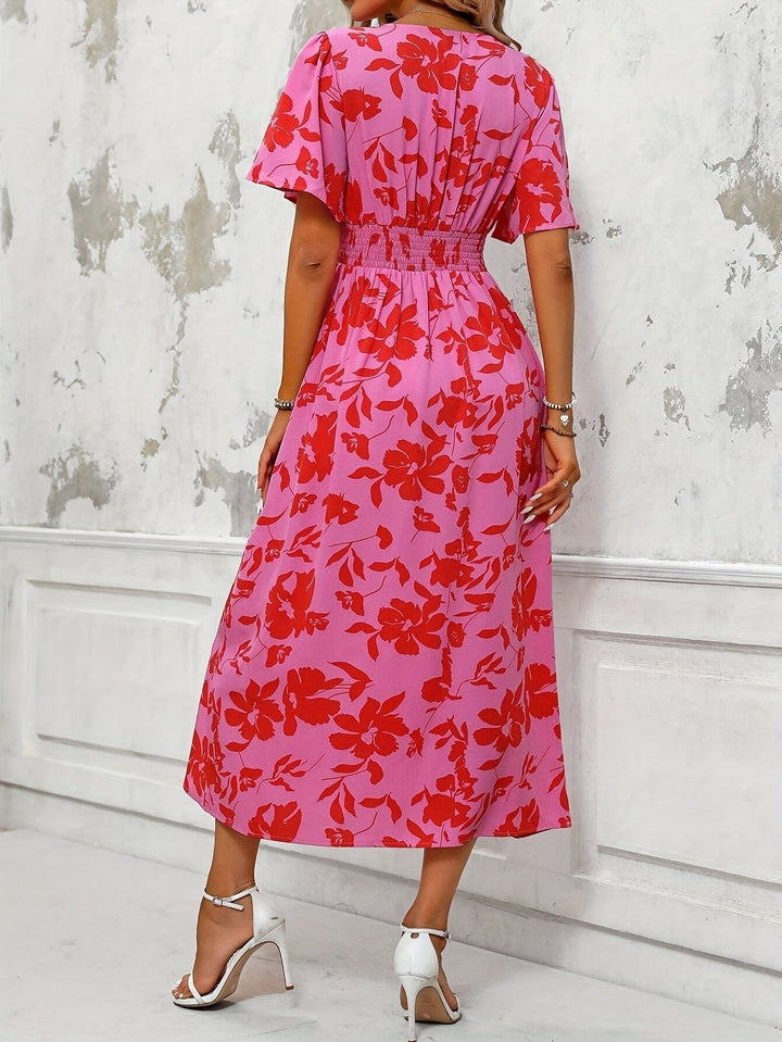 Gemma | Elegant Floral Maxi Dress