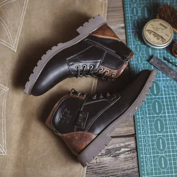 Eliza© Aaron | Vintage Leather Ankle Boots