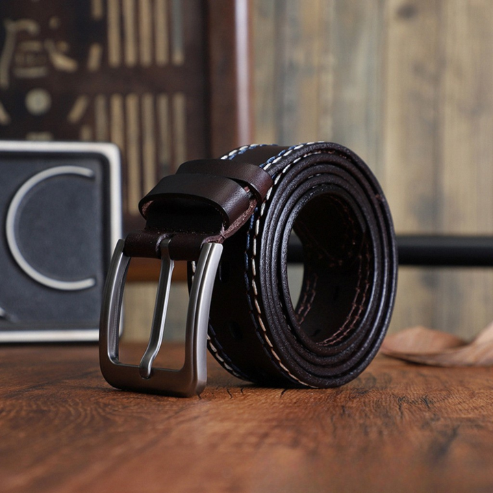 Black Leather Belt