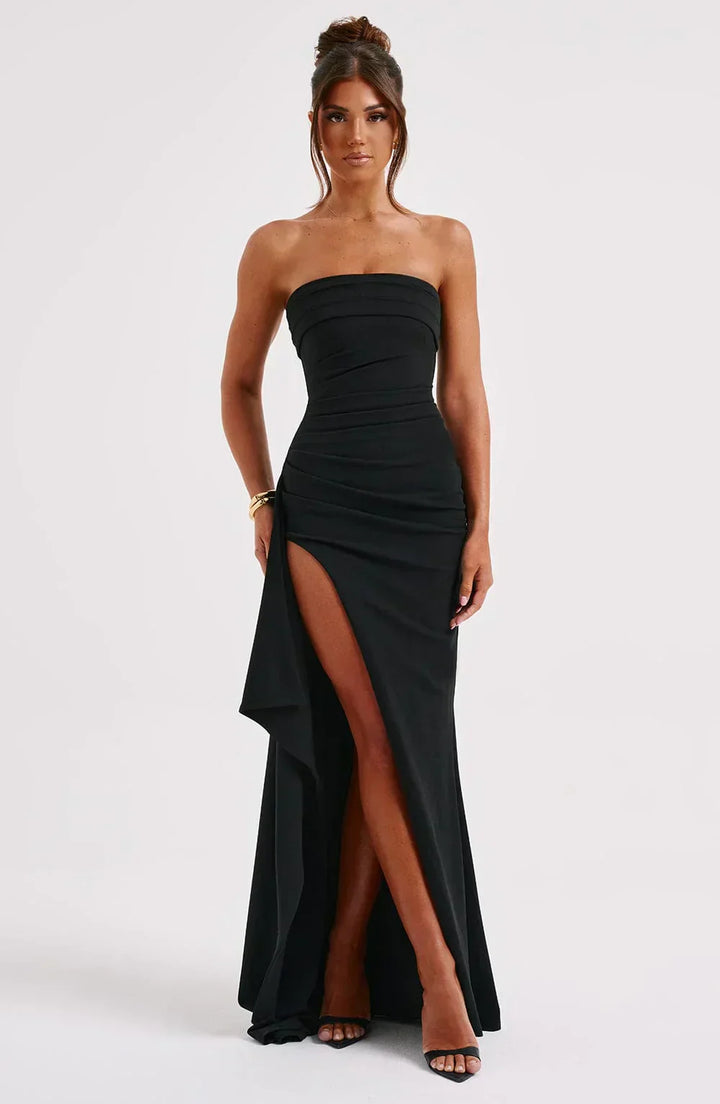 Ailina | Elegant Split Dress