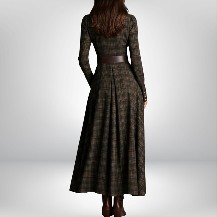 Mira | Classic Belted Shirt Dress