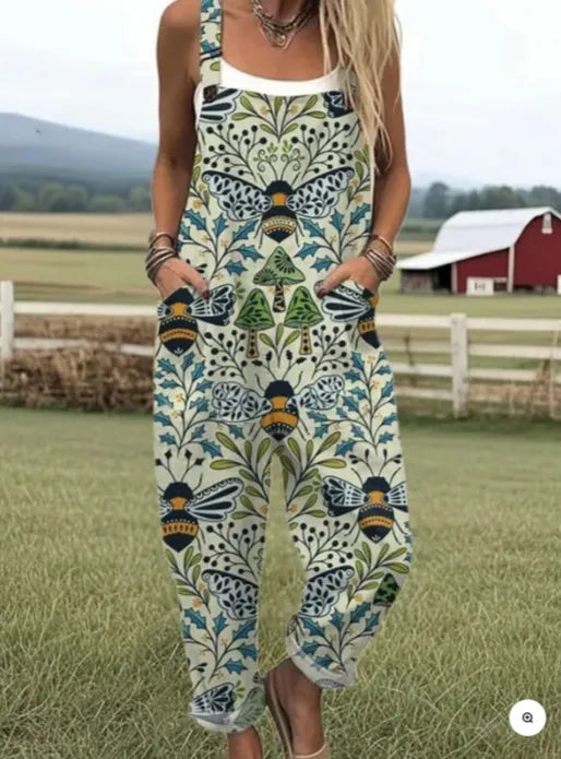 Noémie™ | Floral Short Sleeve Jumpsuit