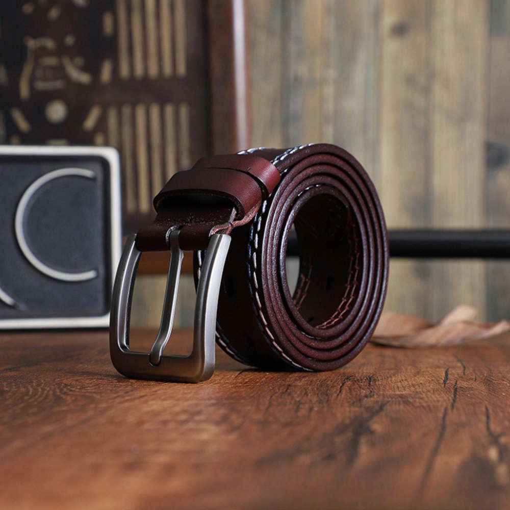 Black Leather Belt