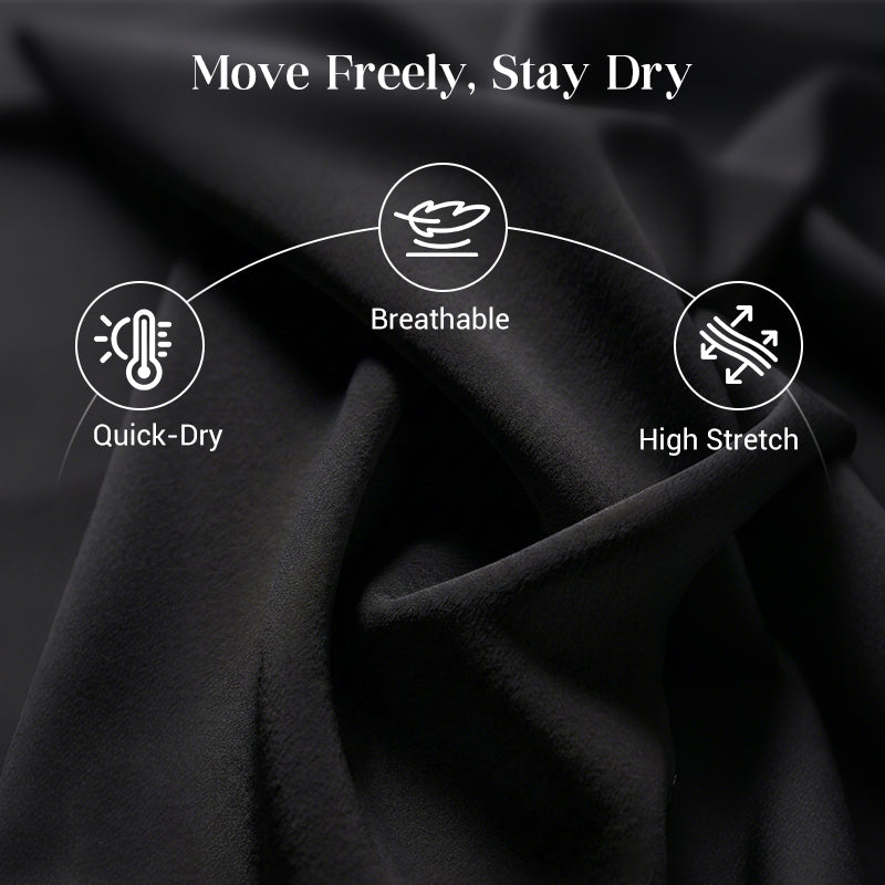 Men's Business Short Sleeve Fitness T-shirt