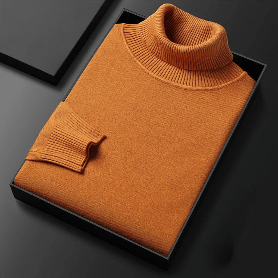 Classic Men’s Turtleneck Sweater