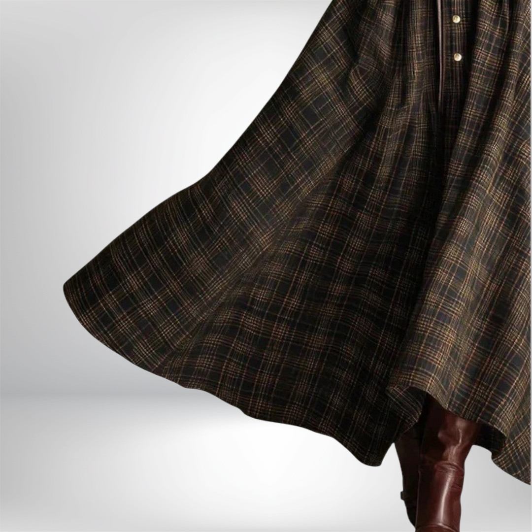 Mira | Classic Belted Shirt Dress