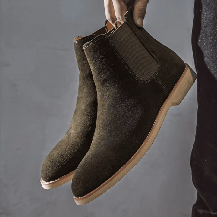 Suede Chelsea Boots Armendo by Eliza©