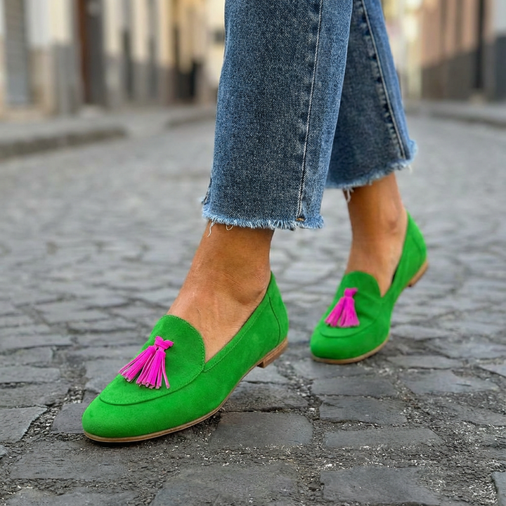 Mira | Elegant Tassel Loafers