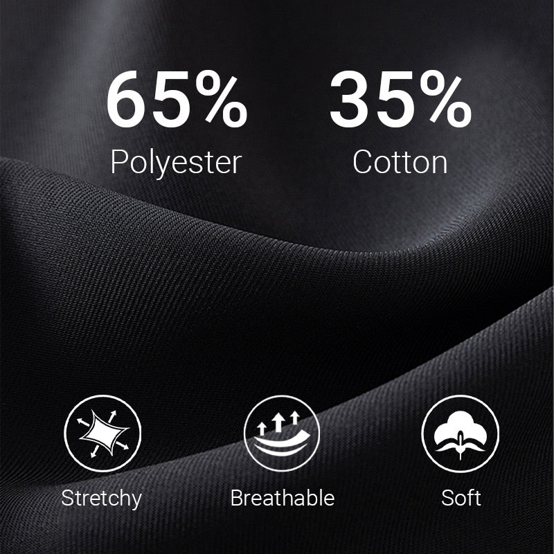 2-Piece Top & Trousers Set – Wrinkle-free, breathable & soft. Easy pull-on, no ironing. Perfect for daily comfort & travel.